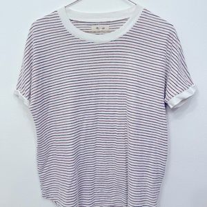 Madewell - Striped Ringer Tee - Cotton - Size Small